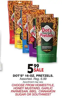 Blain's Farm & Fleet DOT'S 16-OZ. PRETZELS offer