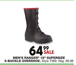 Blain's Farm & Fleet MEN'S RANGER 15 SUPERSIZE 5-BUCKLE OVERSHOE offer