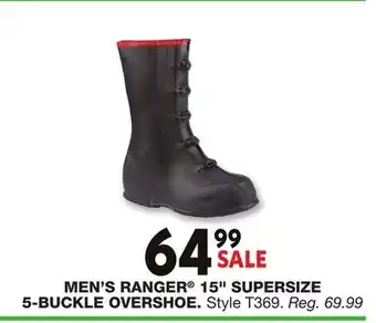 Blain's Farm & Fleet MEN'S RANGER 15 SUPERSIZE 5-BUCKLE OVERSHOE offer