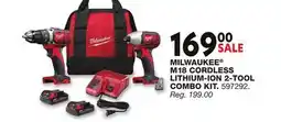 Blain's Farm & Fleet MILWAUKEE M18 CORDLESS LITHIUM-ION 2-TOOL COMBO KIT offer