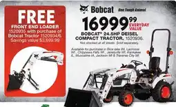 Blain's Farm & Fleet BOBCAT 24.5HP DIESEL COMPACT TRACTOR offer