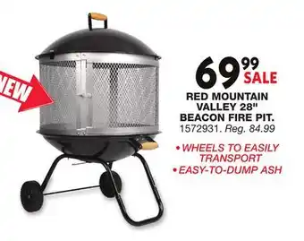 Blain's Farm & Fleet RED MOUNTAIN VALLEY 28 BEACON FIRE PIT offer