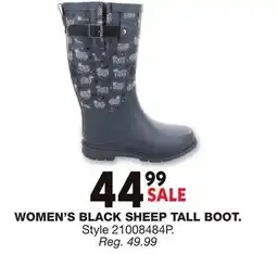 Blain's Farm & Fleet WOMEN'S BLACK SHEEP TALL BOOT offer