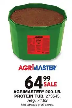 Blain's Farm & Fleet AGRIMASTER 200-LB. PROTEIN TUB offer