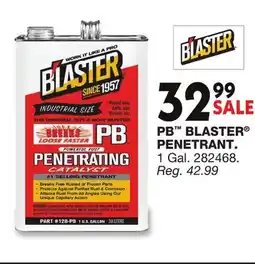 Blain's Farm & Fleet PB BLASTER PENETRANT offer