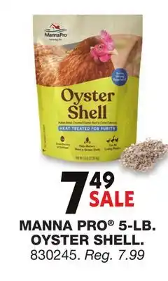 Blain's Farm & Fleet MANNA PRO 5-LB. OYSTER SHELL offer