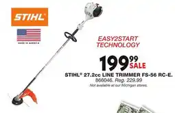 Blain's Farm & Fleet STIHL 27.2cc LINE TRIMMER FS-56 RC-E offer