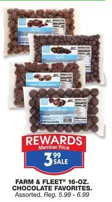 Blain's Farm & Fleet FARM & FLEET 16-OZ CHOCOLATE FAVORITES offer