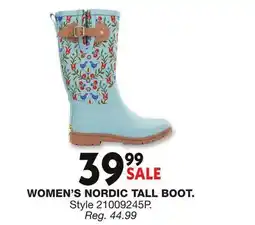 Blain's Farm & Fleet WOMEN'S NORDIC TALL BOOT offer