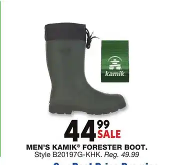 Blain's Farm & Fleet MEN'S KAMIK FORESTER BOOT offer