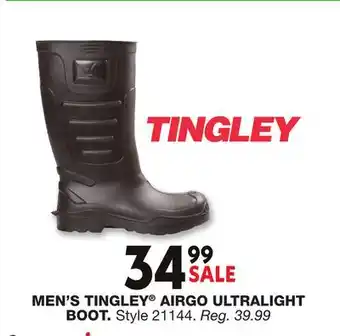 Blain's Farm & Fleet MEN'S TINGLEY AIRGO ULTRALIGHT BOOT offer