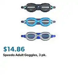 Sam's Club Speedo Adult Goggles, 3 pk offer