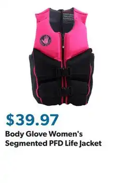 Sam's Club Body Glove Women's Segmented PFD Life Jacket offer