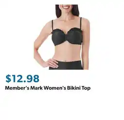 Sam's Club Member's Mark Women's Bikini Top offer