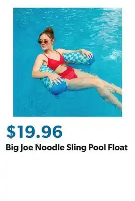 Sam's Club Big Joe Noodle Sling Pool Float offer