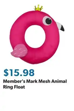 Sam's Club Member's Mark Mesh Animal Ring Float offer