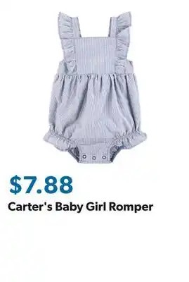 Sam's Club Carter's Baby Girl Romper offer