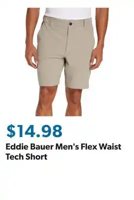 Sam's Club Eddie Bauer Men's Flex Waist Tech Short offer