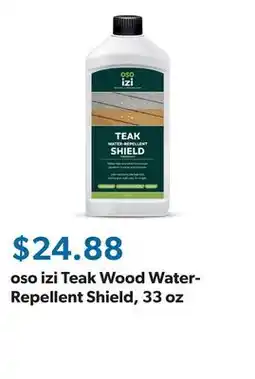 Sam's Club oso izi Teak Wood Water-Repellent Shield, 33 oz offer