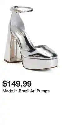 TJ Maxx Made In Brazil Ari Pumps offer