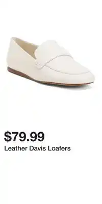 TJ Maxx Leather Davis Loafers offer