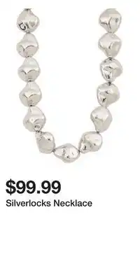 TJ Maxx Silverlocks Necklace offer