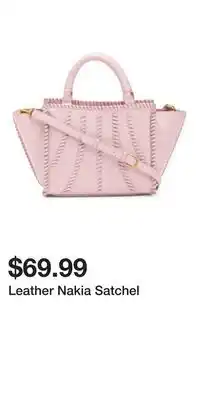 TJ Maxx Leather Nakia Satchel offer