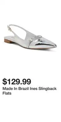 TJ Maxx Made In Brazil Ines Slingback Flats offer