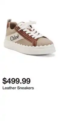 TJ Maxx Leather Sneakers offer