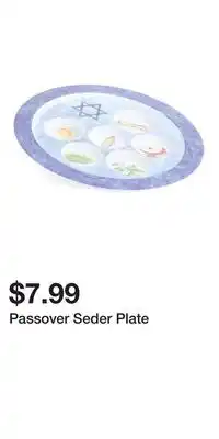 TJ Maxx Passover Seder Plate offer