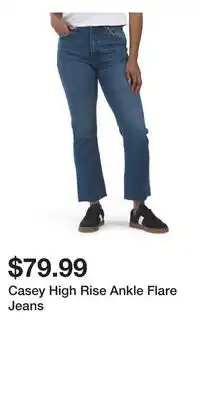 TJ Maxx Casey High Rise Ankle Flare Jeans offer