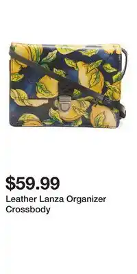 TJ Maxx Leather Lanza Organizer Crossbody offer