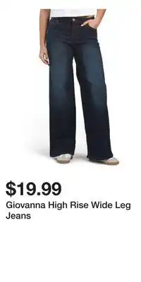 TJ Maxx Giovanna High Rise Wide Leg Jeans offer