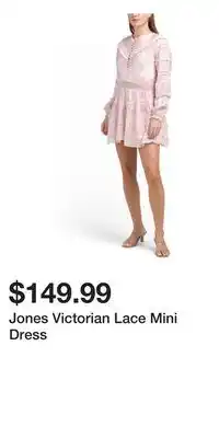 TJ Maxx Jones Victorian Lace Mini Dress offer