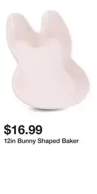 TJ Maxx 12in Bunny Shaped Baker offer