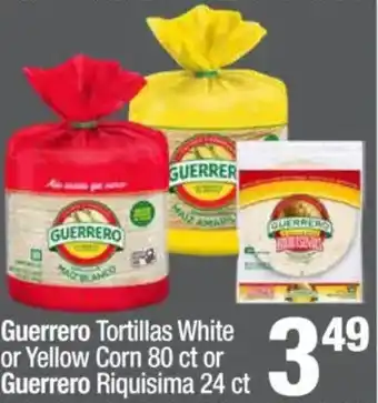 Super King Markets Guerrero Tortillas White or Yellow Corn or Guerrero Riquisima offer