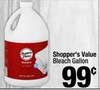 Super King Markets Shopper's Value Bleach Gallon offer