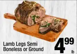 Super King Markets Lamb Legs Semi Boneless or Ground offer