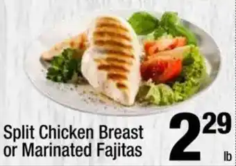 Super King Markets Split Chicken Breast or Marinated Fajitas offer