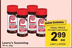 ACME Lawry's Seasoning offer