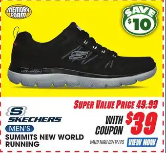 Big 5 Skechers Summits New World Men's Running Shoes offer