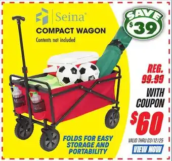 Big 5 Seina Collapsible Utility Wagon offer