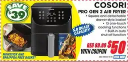 Big 5 Cosori Pro Gen 2 Air Fryer 5.8 Quart offer