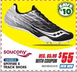 Big 5 Saucony Spitfire 5 Unisex Adult Track Shoes offer