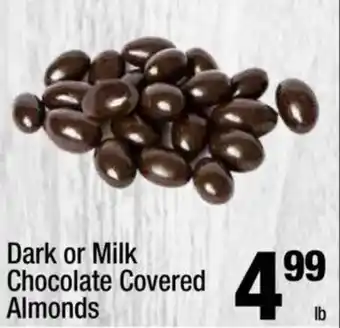 Super King Markets Dark or Milk Chocolate Covered Almonds offer