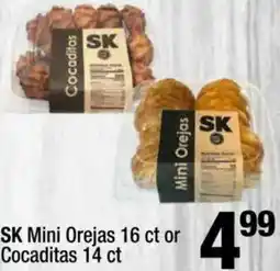 Super King Markets SK Mini Orejas 16 ct or SK Mini Orejas 16 ct or Cocaditas 14 ct offer