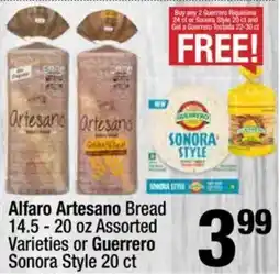 Super King Markets Alfaro Artesano Bread offer