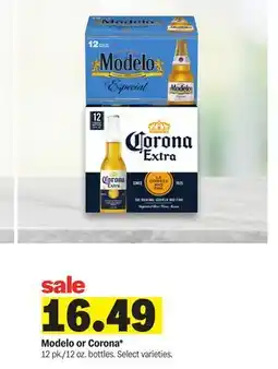 Meijer Modelo or Corona offer