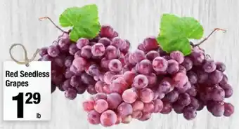 Super King Markets Red Seedless Grapes offer