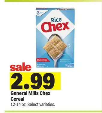 Meijer General Mills Chex Cereal offer